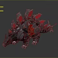 Modern Mechanical Dinosaur Machine Dinosaur Mechanical Monster Machine Monster 3d model