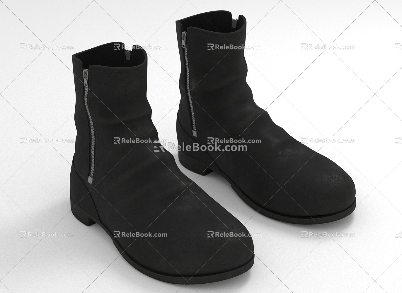 Modern Boots 3d model