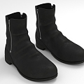 Modern Boots 3d model