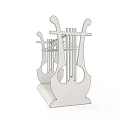 Sturdy Modern Clothing Rack With Multiple Hooks And Bottom Storage Shelf