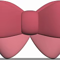 Cute Pink Bow Decorative Ornament Set for Home Decoration