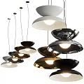Stylish Modern Bowl Shaped Pendant Lights In Black Gold Silver White Lighting Design