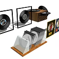 Mobile Digital Product Display Stands With Various Devices And Holders 3d model