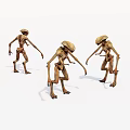 Virtual character humanoid monster 3d model