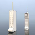 Vintage Motorola Mobile Phones With Classic Design And White Black Colors