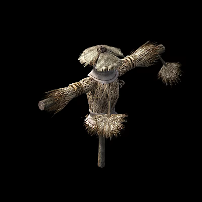 Chinese Scarecrow 3d model