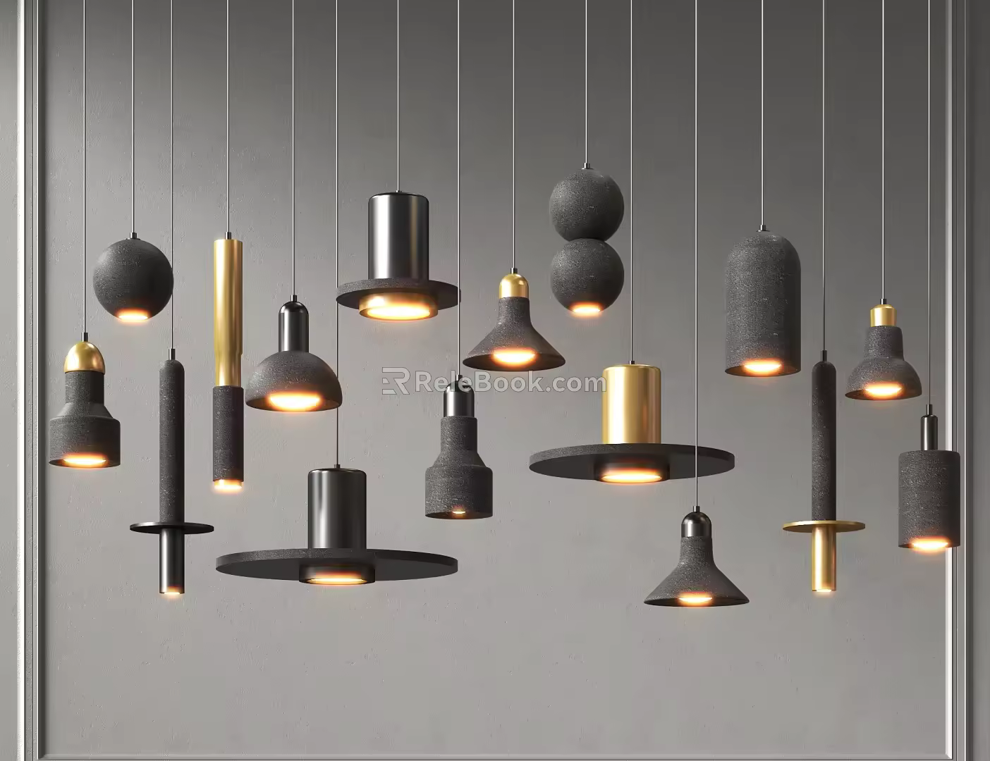 Pendant lamp 3d model