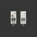 Two Detailed CARAVANCO Caravan Toy Trailers with White Green Exterior