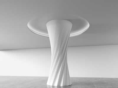 Modern Column 3d model