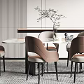 Modern Restaurant 3d model