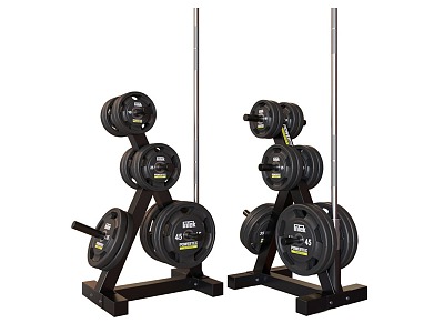 Barbell Weightlifting Equipment Fitness Equipment 3d model