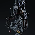 Intelligent Machine with Complex Black Mechanical Structure and Multiple Components