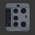 Cranborne Professional Audio Interface Featuring Multiple Knobs Buttons Ports