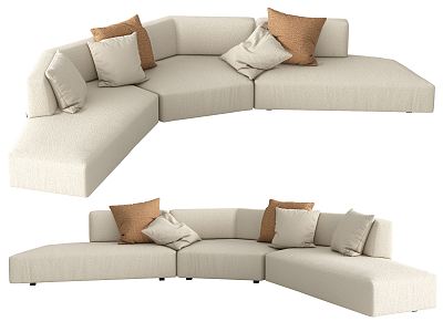 modern henge multiplayer sofa model