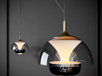 Modern Chandelier Glass Chandelier Small Chandelier Restaurant Chandelier 3d model