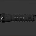 Tactical Tech 1000 Lumens Bright Tactical Flashlight With Durable Black Grip Design For Everyday Use 3d model