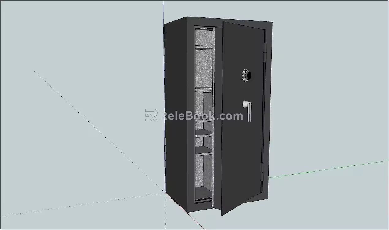 Modern Safe Cabinet Safe 3d model