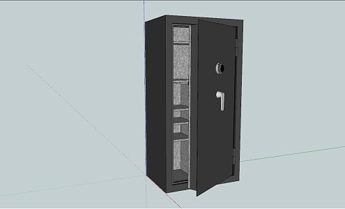 Modern Safe Cabinet Safe 3d model