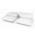 Multicolored Soft Fabric Throw Pillows with Modern Design for Living Room Sofa Decor