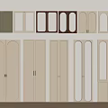 Different Interior Door Styles And Designs With Various Colors Glass Panels
