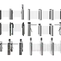 Public Facility Different Types of Turnstiles for Access Control in Public Areas