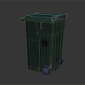 Outdoor trash can Outdoor trash can Public trash can Street trash can 3d model