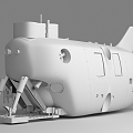 Modern Submarine 3d model