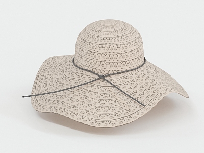 Modern hat 3d model