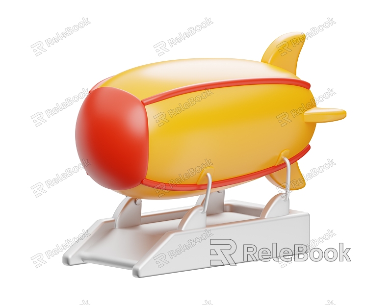 Airship Cartoon Airship model