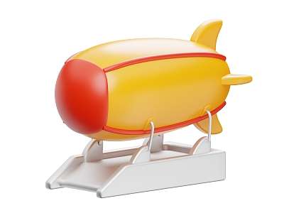 Airship Cartoon Airship model