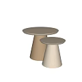 Nordic Minimalist Light Luxury Round Creative Round Table Coffee Table Corner Table Side Table Sales Department Negotiation Table 3d model