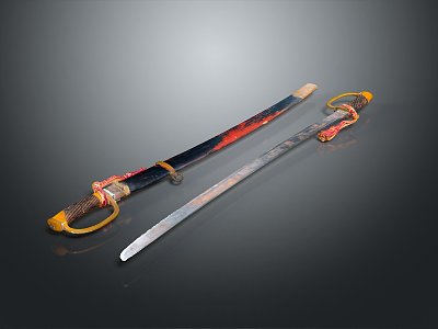 Dagger Sword Knife Bayonet 3d model