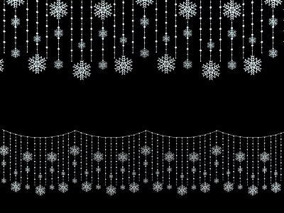 Snowflake Shaped Decorative Lights Hanging With Elegant Chain Arrangement Design 3d model