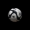 Adidas High Quality Black and White Patterned Soccer Ball Sports Equipment
