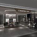Casarte Store in Mall Featuring Modern High End Home Appliance Display With Sofa Coffee Table