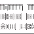 Different Stylish Railings Designs Featuring Intricate Patterns And Decorative Details