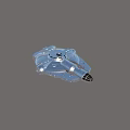 Sci Fi Spaceship 3D Model With Detailed Exterior And Futuristic Design