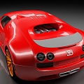 Bugatti Veyron Super sports car Car Racing Luxury Car 3d model