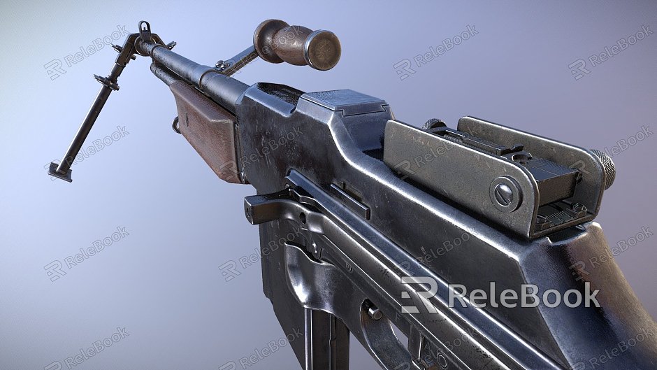 Weapons Light Machine Gun model