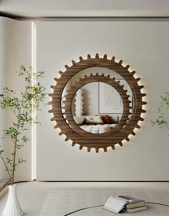 Modern Mirror Dressing Mirror Art Mirror Alien Mirror Floor Mirror Irregular Mirror Full-length Mirror 3d model