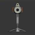 laser tower turret turntable sci-fi tower defense game tower defense sci-fi turret game turret game turret 3d model