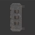 Industrial Equipment With Metallic Structure Multiple Heat Sinks And Sturdy Design