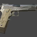 Weapon class pistol 3d model