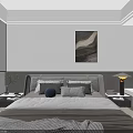 Modern Minimalist Living And Dining Room With Smart TV And Warm Ambient Home Interior Design