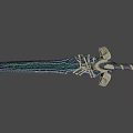 Skull Sword 3d model