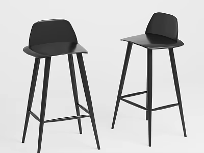 Modern Leisure Chair Bar Chair Bar Chair Dining Chair Coffee Chair Negotiation Chair 3d model