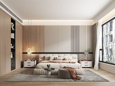 Modern Bedroom Home Bedroom 3d model