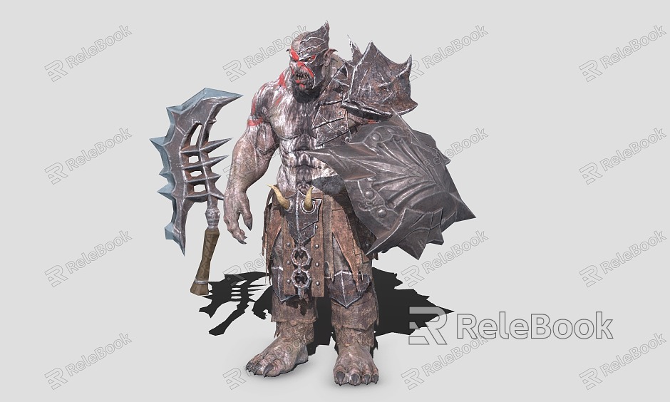 Orc Warrior Warrior Berserker model