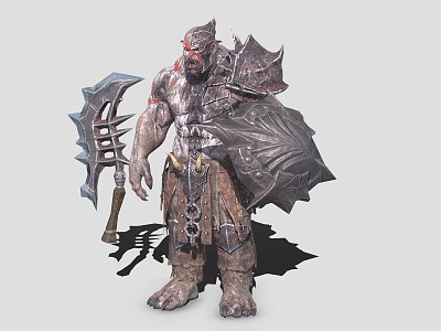 Orc Warrior Berserker model