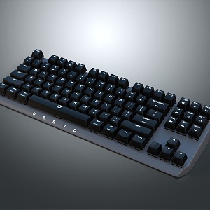 Keyboard Wireless Keyboard Computer Configuration Bluetooth Keyboard Gaming Keyboard Mechanical Keyboard Women's Keyboard 3d model